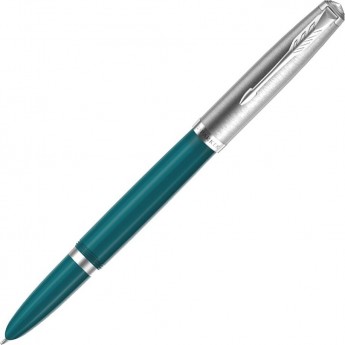 Ручка перьевая PARKER 51 CORE Teal Blue CT F