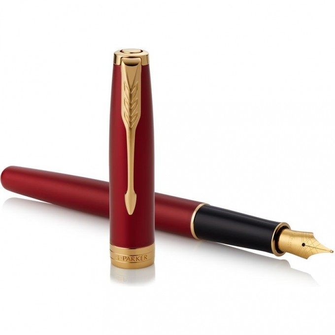 Ручка перьевая PARKER SONNET CORE F539 LAQRED GT F CW1931473 Ручка перьевая PARKER SONNET CORE F539 LAQRED GT F CW1931473