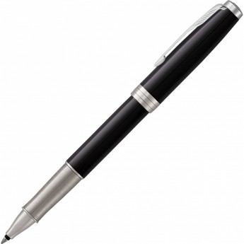 Ручка-роллер PARKER SONNET BLACK LACQUER PT F
