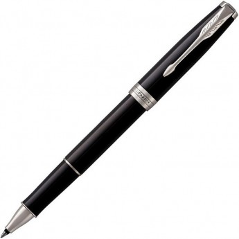 Ручка роллер PARKER SONNET CORE T539 LAQBLACK-SILVER СT F Ручка роллер PARKER SONNET CORE T539 LAQBLACK-SILVER СT F