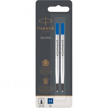 Стержень роллер PARKER QUINK RB Z01 CW1950327 M 0.7мм (2шт) Стержень роллер PARKER QUINK RB Z01 CW1950327 M 0.7мм (2шт)